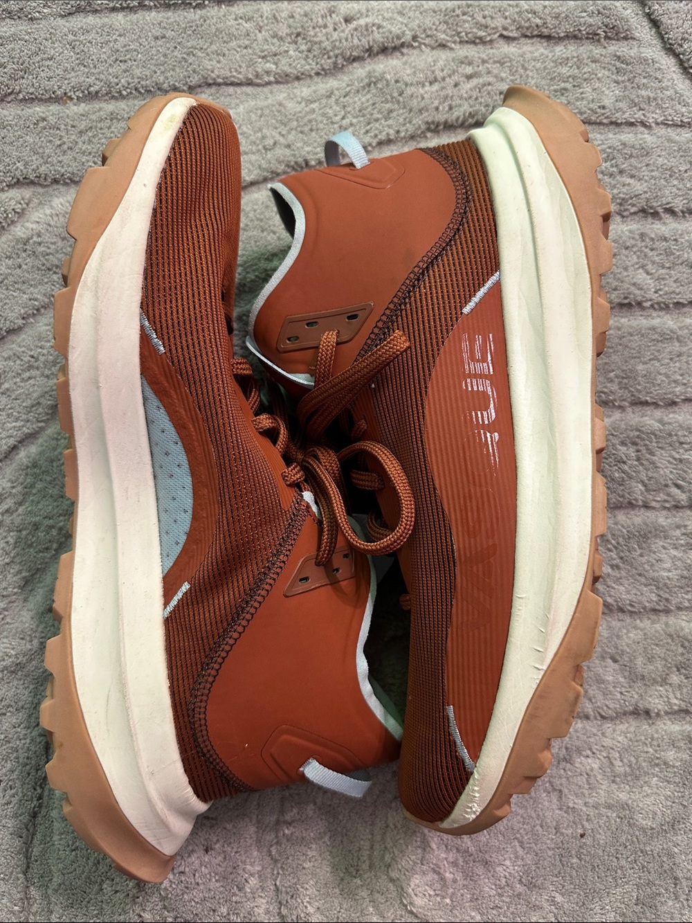 Vasque Men's Athletic Trail Shoes - Rust/White - Picture 3 of 4